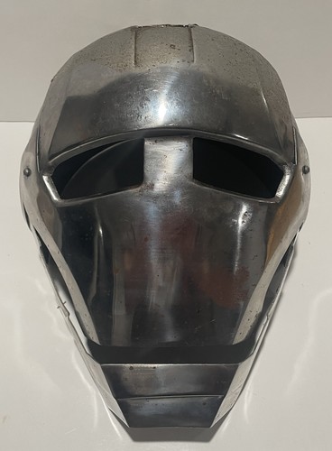 Maschera casco metallo iron - casco,