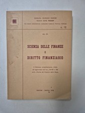 Scienza delle finanze e