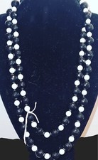 *Collana lunga in Agata bianca