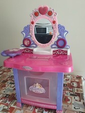 Specchiera Giocattolo per Bambini Rosa e Viola Dresser set Le principesse