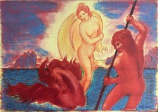 Aligi Sassu serigrafia