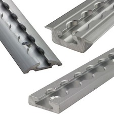 Binario aereo alluminio