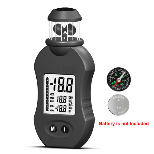 Anemometro digitale velocità