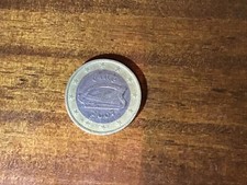 Moneta euro con arpa - 1,