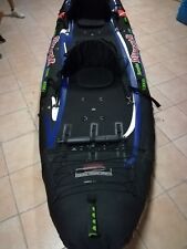 canoa  sevylor lunghezza 5mt larghezza 1 metro colore nero portata 300 kg 