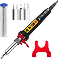 100W Kit Saldatore a Stagno,  Saldatore Digitale Con Schermo LCD E Temperatura R