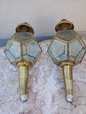 Coppia lampade carrozza - carrozza, in
