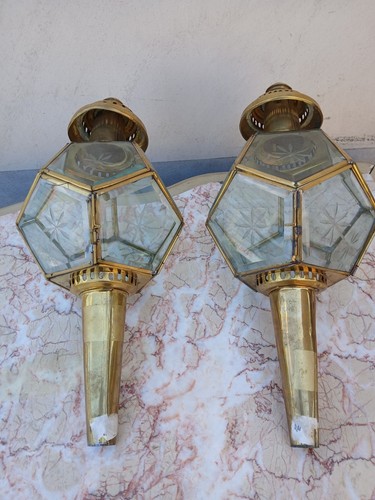 Coppia lampade carrozza in - lampade,