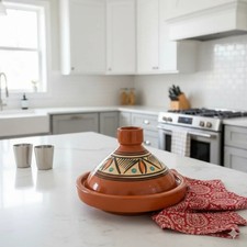 Tajine M 22 cm in Terracotta