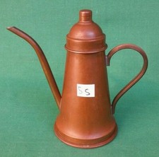 VECCHIA OLIERA BRICCO VINTAGE IN RAME MANICO OTTONE VINTAGE. 5S