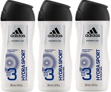 3 x Adidas 3 in 1 Gel Doccia