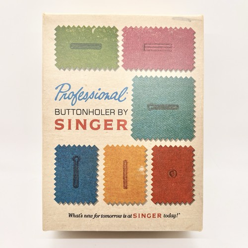 Vintage singer manuale asole - vintage,