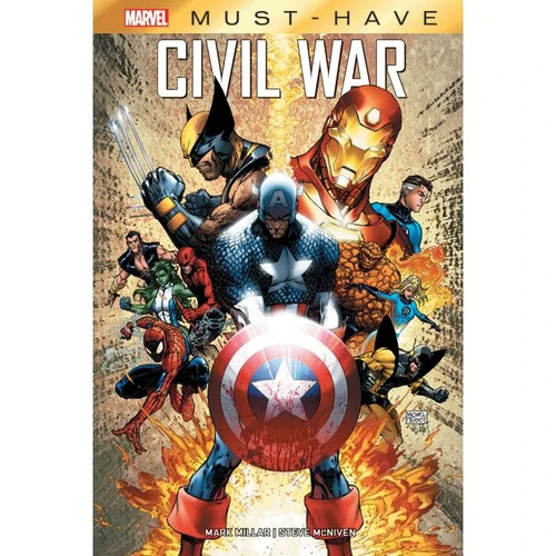 Civil war marvel must - marvel,