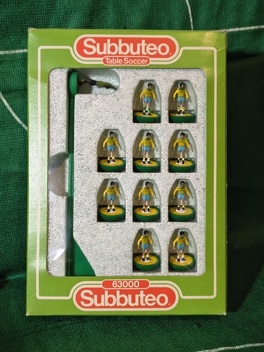 Subbuteo brasile olimpico - brasile, 1984