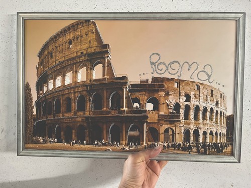 Quadro colosseo roma - quadro,