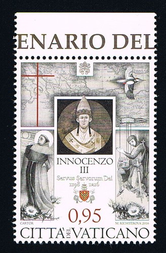 Vaticano francobollo - 1,