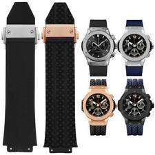 Cinturino in silicone per orologio Hublot cinturino Big Bang Fusion cinturino in gomma 24*17, 26*19 mm