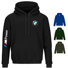 Felpa BMW M Power Cappuccio Uomo Abbigliamento Motori Auto Tuning Idea Regalo