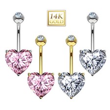 Piercing ombelico oro 585