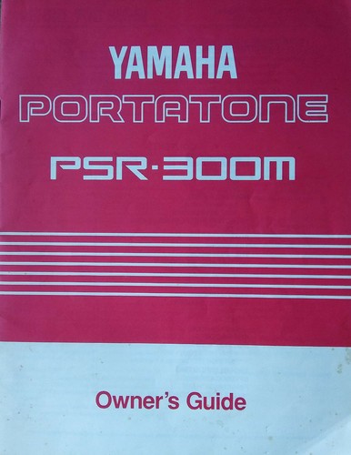 Yamaha psr 300m portatone - yamaha,