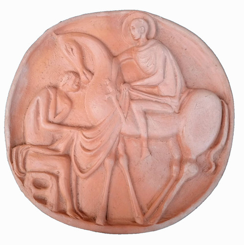 Piastra ceramica terracotta - in,