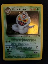 Carte Pokémon Dark Arbok Holo