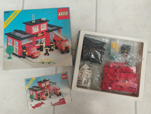 Lego 6382 stazione dei - stazione,