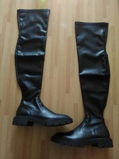 Stivali neri donna ecopelle