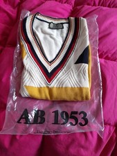 gilet uomo cotone AB 1953 by Umberto Bilancioni.  Vintage Made in Italy tg.48