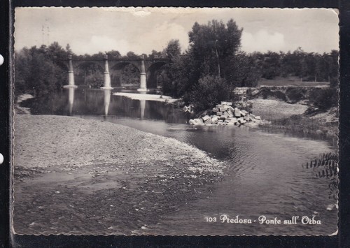 Cartolina predosa ponte - cartolina,