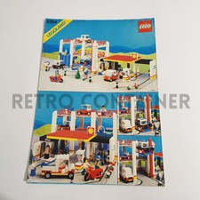 Lego Vintage Istruzioni Instructions Set 6394 - Metro Park & Service Tower 1988