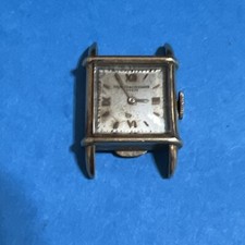 Orologio Vintage Vacheron & Constantin Oro Giallo 18K Quadrante Donna Non Funzionante 13gr