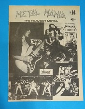 METAL MANIA magazine #14 1980s