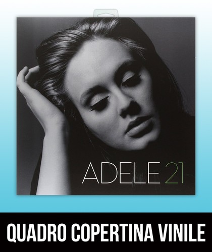 Quadro moderno adele 33x33 - quadro,
