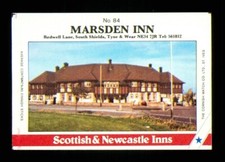 Matchbox label Pub Marsden Inn Redwell Lane South Shields Tyne & Wear MI1284