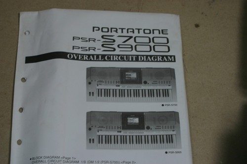 Yamaha psr s700 s900 - yamaha, psr-s900