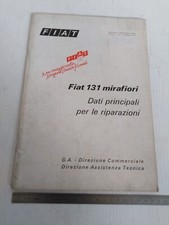 dati principali riparazioni