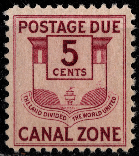 Francobollo canal zone scott - scott, #