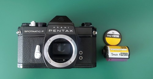 Fotocamera reflex nera - , asahi