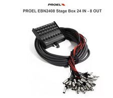 PROEL EBN2408 Stage Box 24 IN - 8 OUT  - CIABATTA USATA