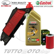 Tagliando KYMCO Grand Dink G-Dink 125 2012-2015 / Kit Olio Castrol 10W40 Filtri