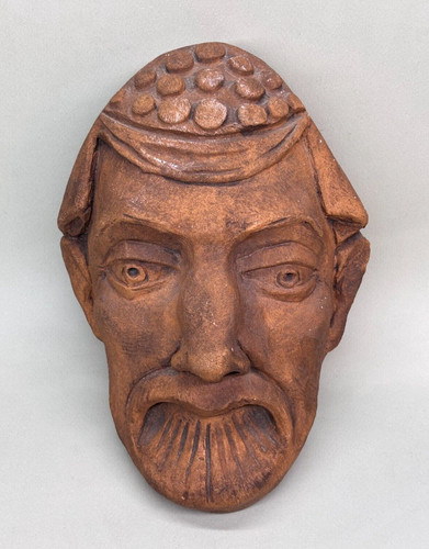 Maschera viso terracotta - viso, in