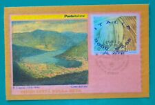 ITALIA  2001  BUSTA COMO CITTA' DELLA SETA  CON ANNULLO GIORNO DI EMISSIONE