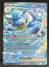 Blastoise ex 009/165 Scarlet &