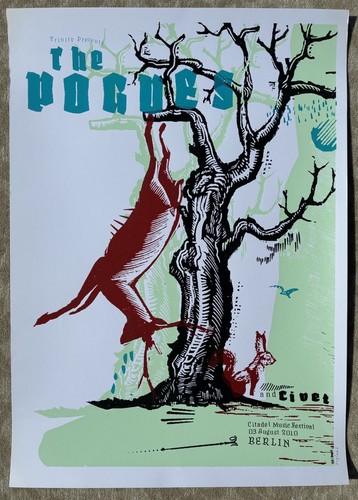 Poster concerto pogues shane - concerto,