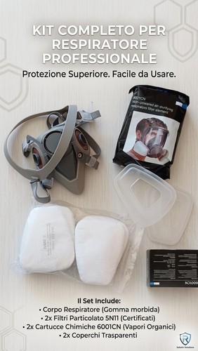 Kit respiratore antigas - ,