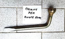 1 CHIAVE PER BULLONI RUOTA PER SCATOLA PORTA ATTREZZI FIAT DA 19 MM. USATA.