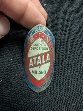 Distintivo testa atala vintage - atala,