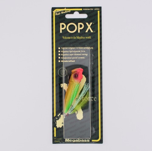 Megabass pop 64mm topwater - 64mm,