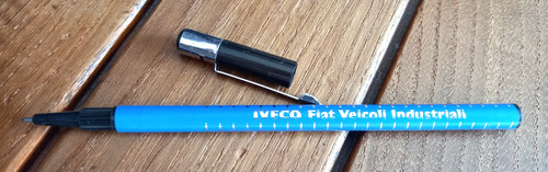 Penna promozionale iveco 1985 - promozionale,
